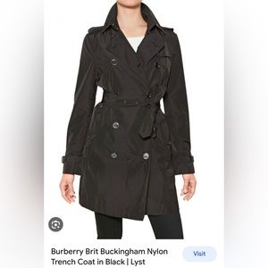 Burberry trench coat